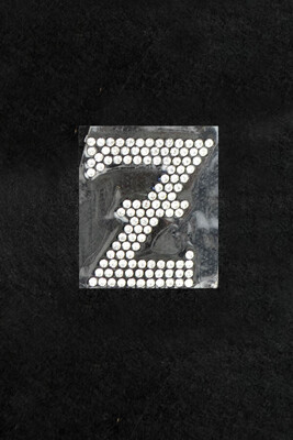 ADHESIVE CRYSTAL STONE LETTERS Z - Thumbnail