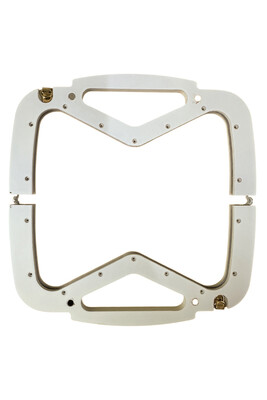 AHŞAP ÇANTA BURSU MIKNATISLI V SAPLI 25 CM EKRU - Thumbnail