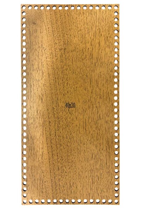  - AHŞAP TABAN DİKDÖRTGEN 40X20