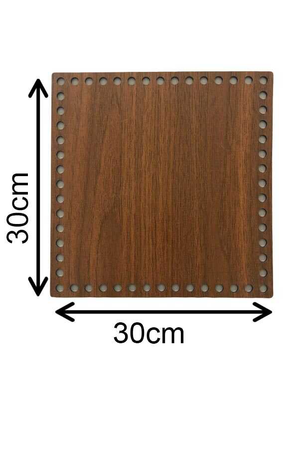 Ahşap Taban Kare 30x30