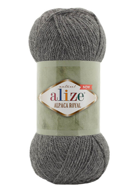 ALİZE - ALİZE ALPACA ROYAL NEW 196 Gri