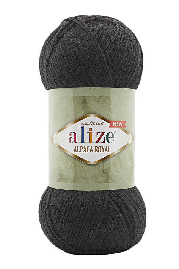 Alize Alpaca Royal New 60 Siyah
