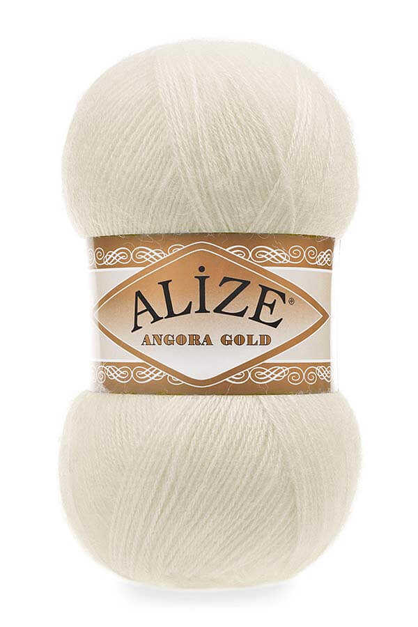 Alize Angora Gold 01 Krem