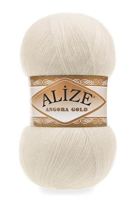 ALİZE - ALİZE ANGORA GOLD 01 Krem