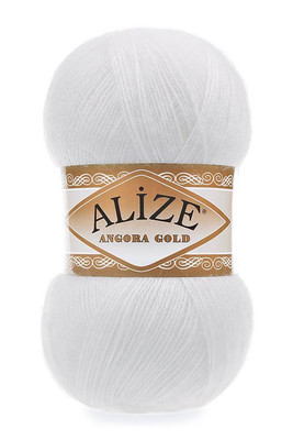 ALİZE ANGORA GOLD 55 Beyaz 