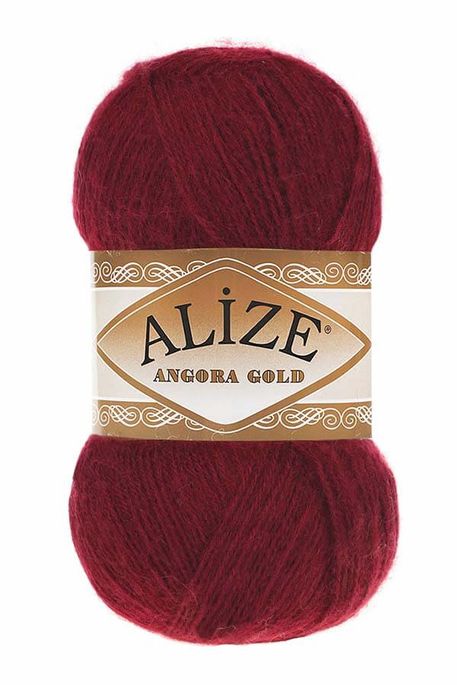 ALİZE ANGORA GOLD 57 Bordo - 1