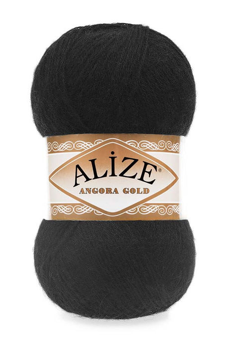 ALİZE ANGORA GOLD 60 Siyah - 1
