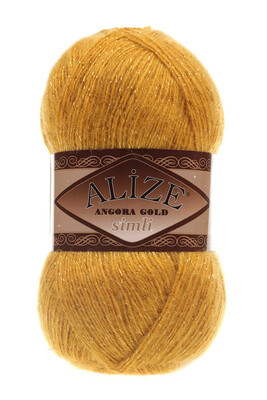 ALİZE ANGORA GOLD SİMLİ 02 Safran