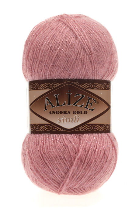 ALİZE ANGORA GOLD SİMLİ 144 Koyu Pudra - 1