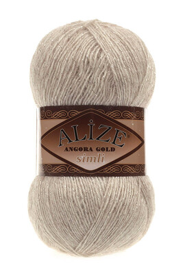 ALİZE ANGORA GOLD SİMLİ 152 Bej Melanj