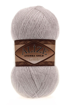 ALİZE ANGORA GOLD SİMLİ 168 Kış Beyazı