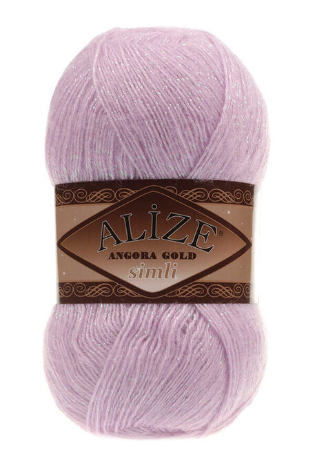 ALİZE ANGORA GOLD SİMLİ 27 Lila - 1