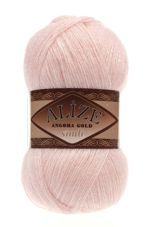 Alize Angora Gold Simli 271 Pembe İnci