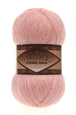 ALİZE ANGORA GOLD SİMLİ 363 Gelin Pembesi