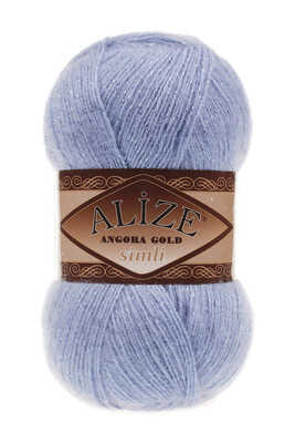 ALİZE ANGORA GOLD SİMLİ 40 Mavi