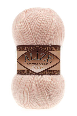 ALİZE ANGORA GOLD SİMLİ 404 Şampanya