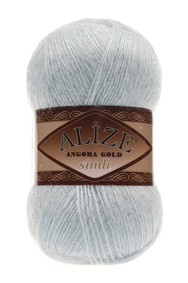 Alize Angora Gold Simli 514 Buz Mavi