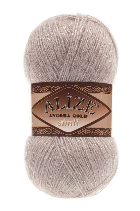 ALİZE ANGORA GOLD SİMLİ 541 Vizon - 1