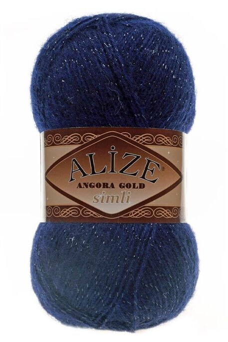 ALİZE ANGORA GOLD SİMLİ 58 Lacivert - 1