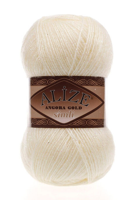 ALİZE - ALİZE ANGORA GOLD SİMLİ 67 Mum Işığı