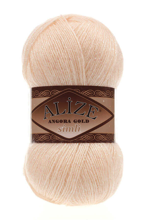 Alize Angora Gold Simli 681 Açık Somon