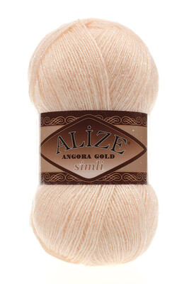 ALİZE ANGORA GOLD SİMLİ 681 Açık Somon
