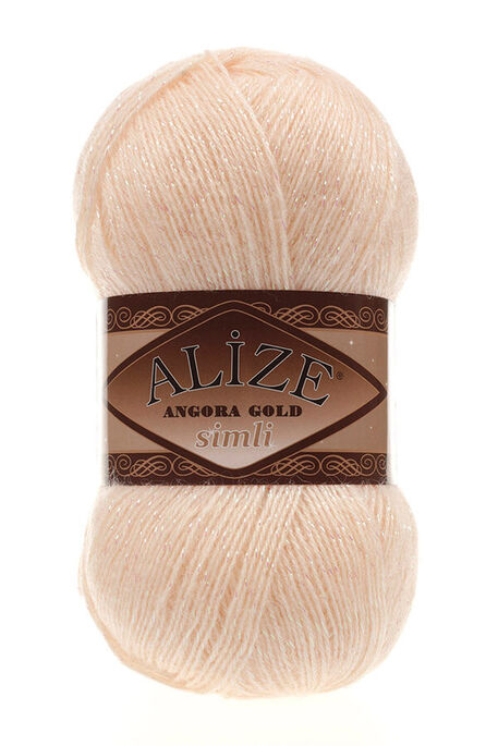 ALİZE ANGORA GOLD SİMLİ 681 Açık Somon - 1