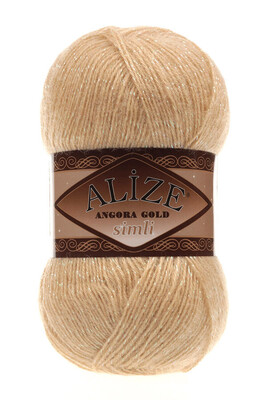 ALİZE - ALİZE ANGORA GOLD SİMLİ 95 Deve Tüyü