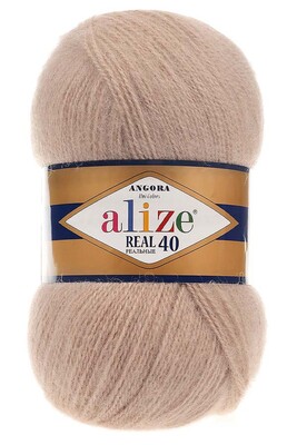 ALİZE - ALİZE ANGORA REAL 40 05 Bej