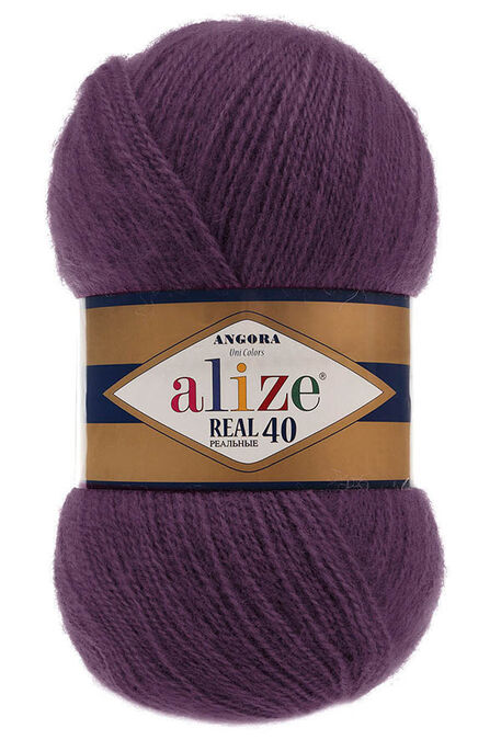 ALİZE - ALİZE ANGORA REAL 40 111 Mor