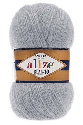 ALİZE - ALİZE ANGORA REAL 40 21 Gri