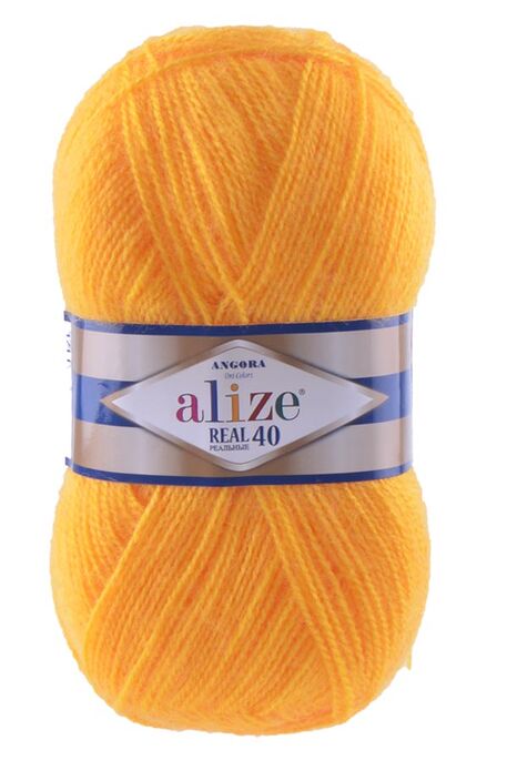 ALİZE - ALİZE ANGORA REAL 40 216 Sarı