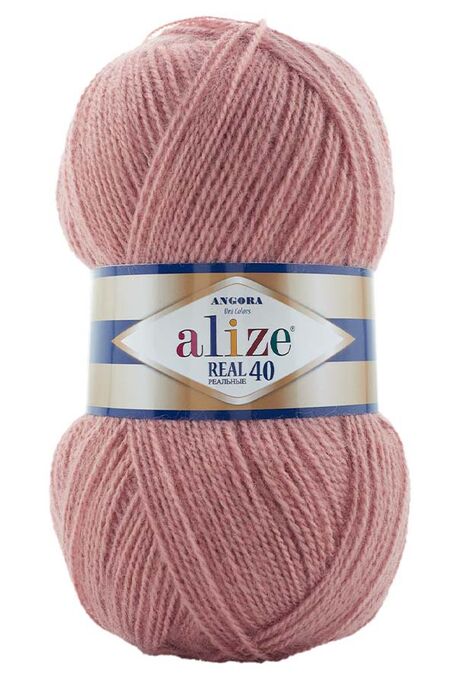 ALİZE - ALİZE ANGORA REAL 40 301 Koyu Gül