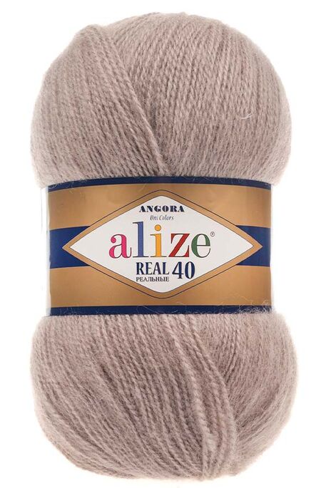 ALİZE - ALİZE ANGORA REAL 40 541 Vizon