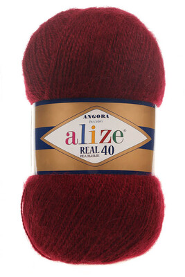 ALİZE - ALİZE ANGORA REAL 40 57 Bordo