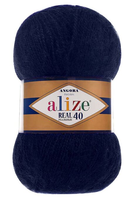 ALİZE - ALİZE ANGORA REAL 40 58 Lacivert