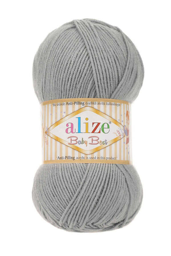 Alize Baby Best  344 Gri
