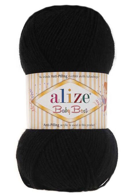 ALİZE - ALİZE BABY BEST 60 Siyah