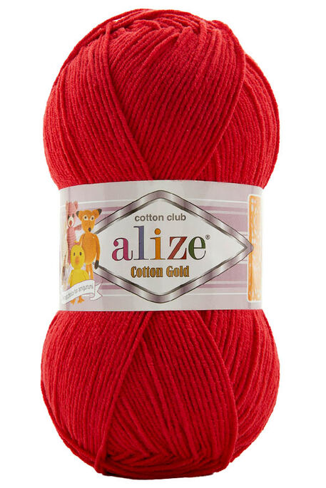 ALİZE - ALİZE COTTON GOLD 251 Kırmızı
