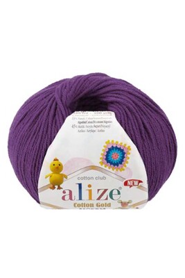 ALİZE - ALİZE COTTON GOLD HOBBY NEW 122 Mor
