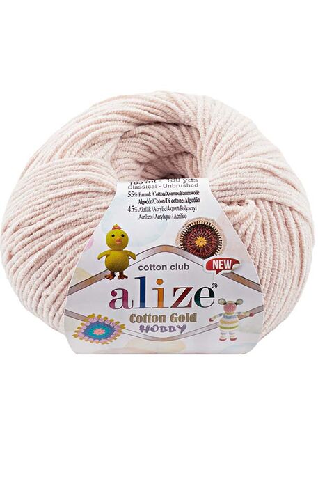ALİZE - ALİZE COTTON GOLD HOBBY NEW 314 Ten