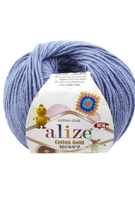 ALİZE COTTON GOLD HOBBY NEW 374 Mavi Melanj 
