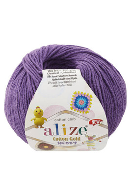 ALİZE - ALİZE COTTON GOLD HOBBY NEW 44 Mor