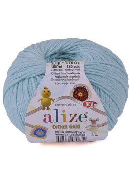 ALİZE - ALİZE COTTON GOLD HOBBY NEW 514 Buz Mavisi