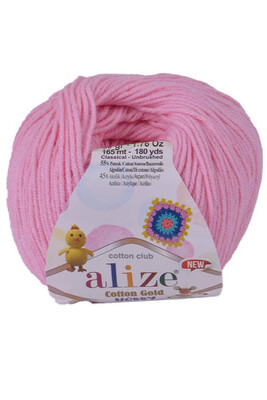 ALİZE - ALİZE COTTON GOLD HOBBY NEW 518 Balerin Pembesi