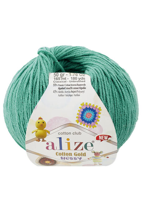 ALİZE - ALİZE COTTON GOLD HOBBY NEW 610 Yeşim