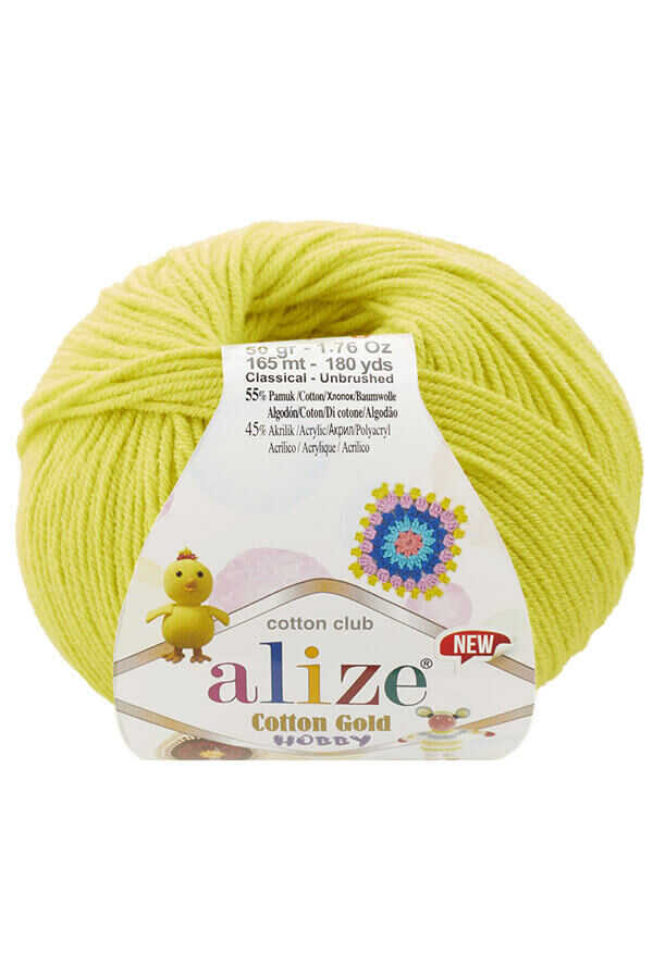 ALİZE COTTON GOLD HOBBY NEW 668 Limon