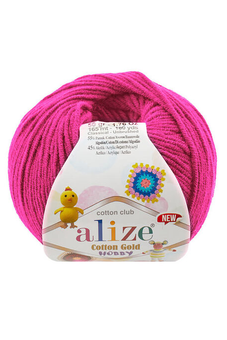 ALİZE - ALİZE COTTON GOLD HOBBY NEW 149 Fuşya