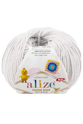 ALİZE - ALİZE COTTON GOLD HOBBY NEW 533 Patel Gri