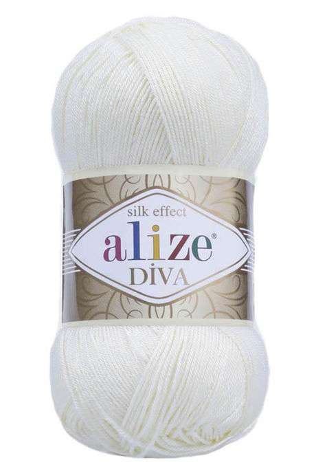 ALİZE DİVA 1055 Şeker Beyazı - 1